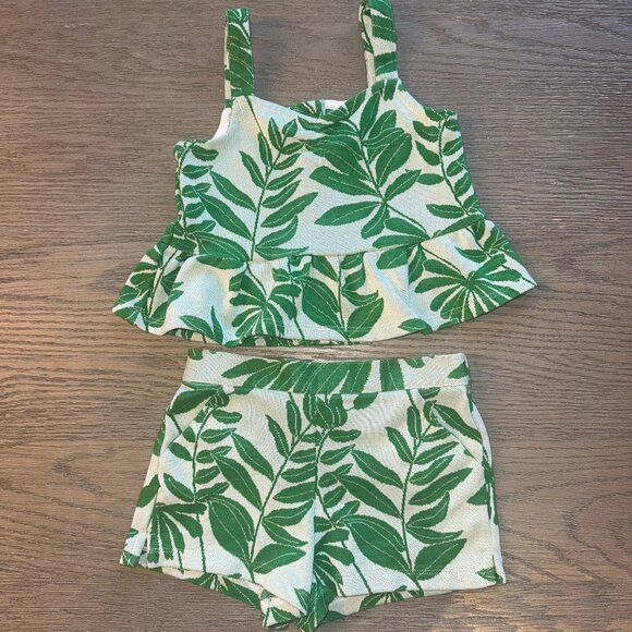 Janie and Jack Other - JANIE + JACK 2 piece printed outfit